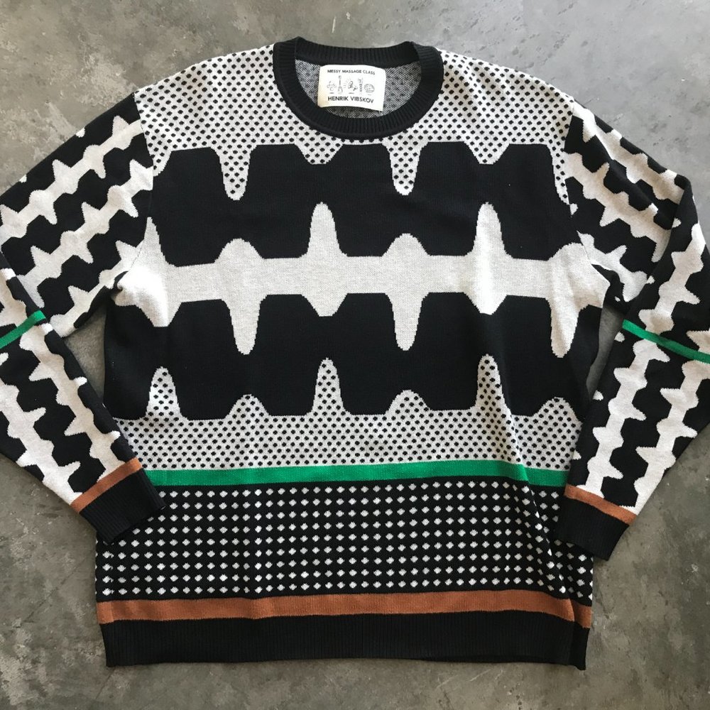 Henrik Vibskov Sweater "Messy Massage Class"